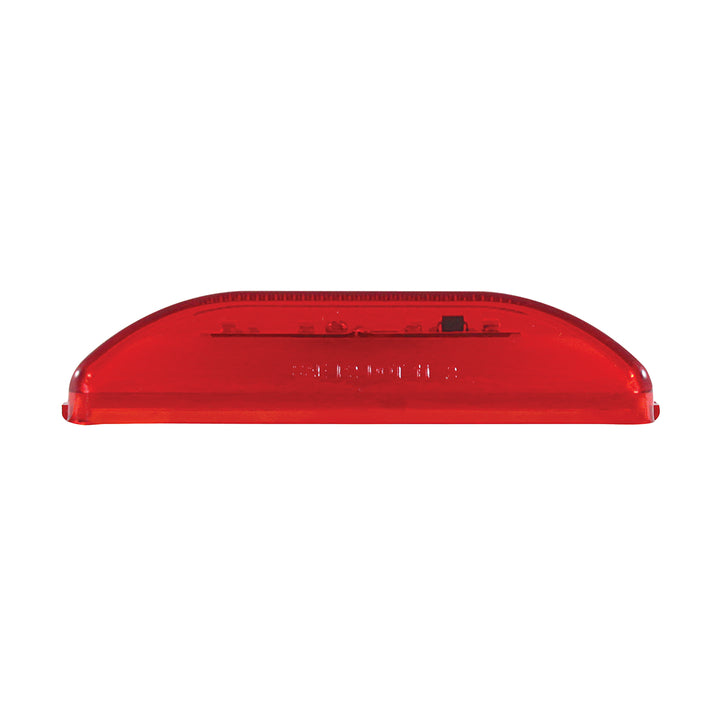 10 LED Rectangular GloLight (Clearance/Marker) - Red LED/Red Lens