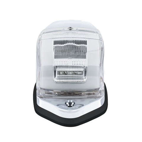 24 LED GloLights Square Cab Light Kit - Amber LED/Clear Lens