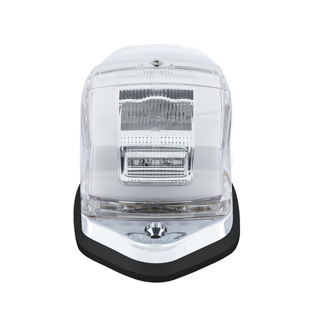 24 LED GloLights Square Cab Light Kit - Amber LED/Clear Lens