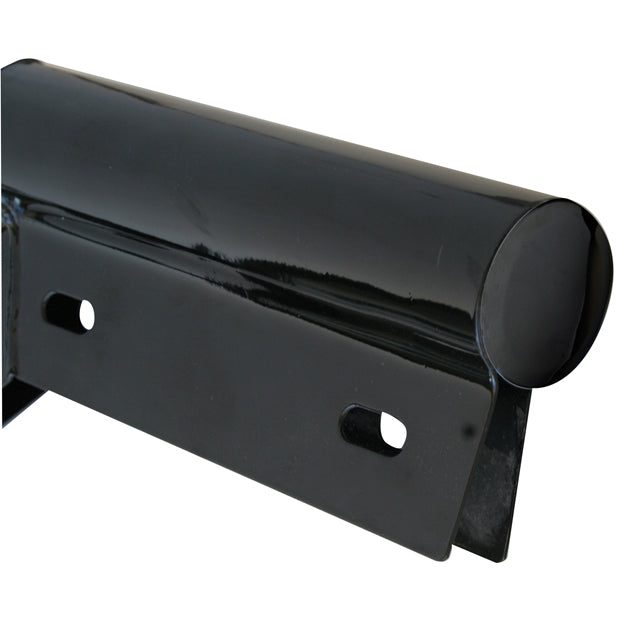28" Black 45-Degree Angled Mud Flap Hangers - 1-1/8" Bolt Pattern - Competition Series (Pair)