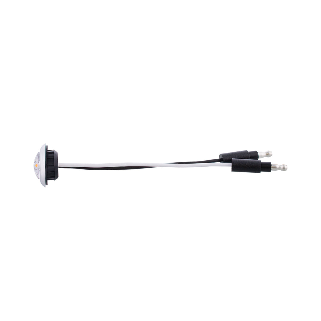 LED Single Function ArcBlast 3/4" Mini Light (Clearance/Marker) - Amber LED/Clear Lens United Pacific 34826