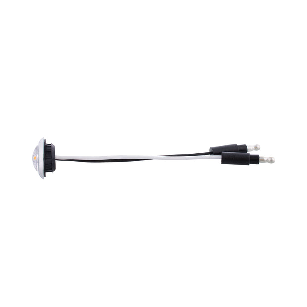 LED Single Function ArcBlast 3/4" Mini Light (Clearance/Marker) - Amber LED/Clear Lens