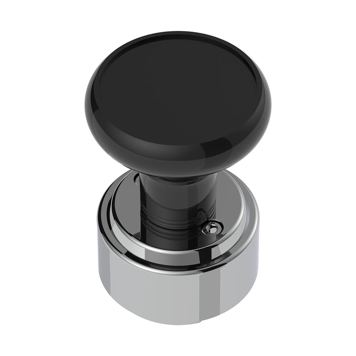 Thread-On Gearshift Knob &amp; Adapter For Eaton Fuller Style 9/10 Shifter - Black
