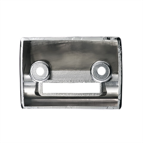 Chrome Plastic Axle/Differential Switch Guard With Glossy Sticker For 1990-2010 Freightliner Classic-Green