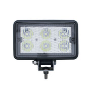 6 High Power 1 Watt LED Rectangular Work Light (Retail)