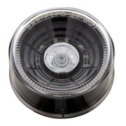 4 LED 2-1/2" Round Abyss Light (Clearance/Marker) - Amber LED/Clear Lens