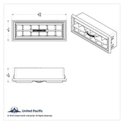 Chrome Plastic A/C & Heater Vent For Western Star