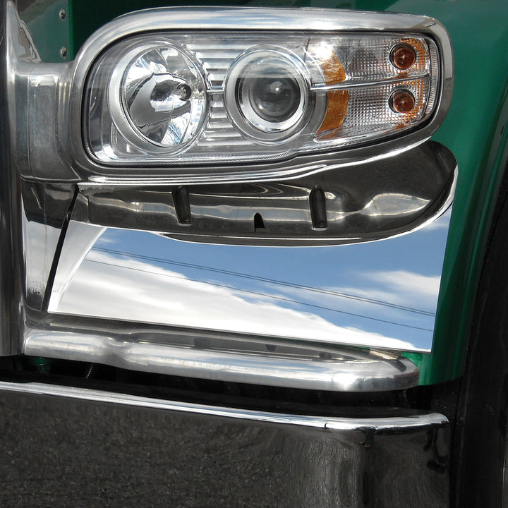 Stainless Fender Guard For Peterbilt 388 (2008-2015) &amp; 389 (2008-2021)