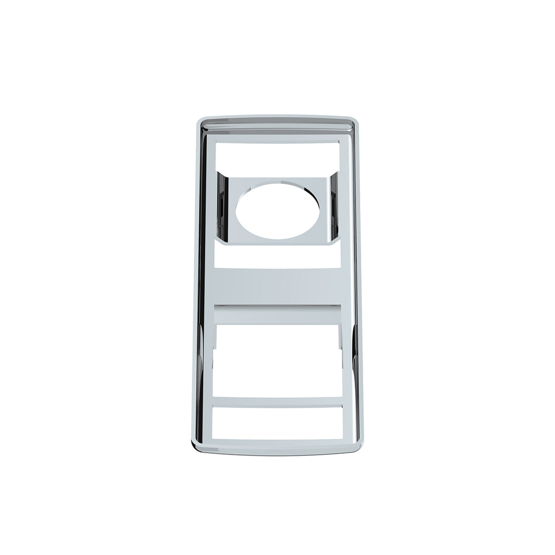 Chrome Door Switch Cover With Power Windows/Mirrors/Door Locks For 2018-2024 Freightliner Cascadia - Driver