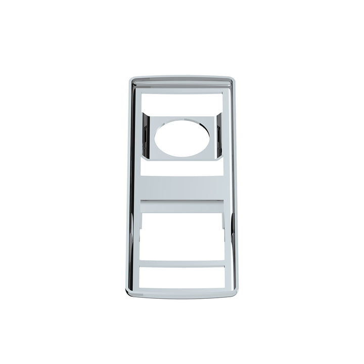 Chrome Door Switch Cover With Power Windows/Mirrors/Door Locks For 2018-2024 Freightliner Cascadia - Driver