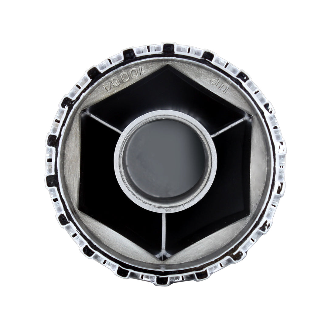 33mm x 2-3/4" Chrome Plastic Original Nut Covers - Thread-On (Box of 60)