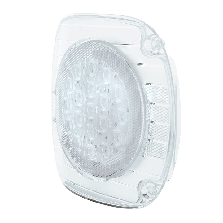 22 LED Turn Signal Light For 1996-2010 Freightliner Century - Amber LED/Clear Lens