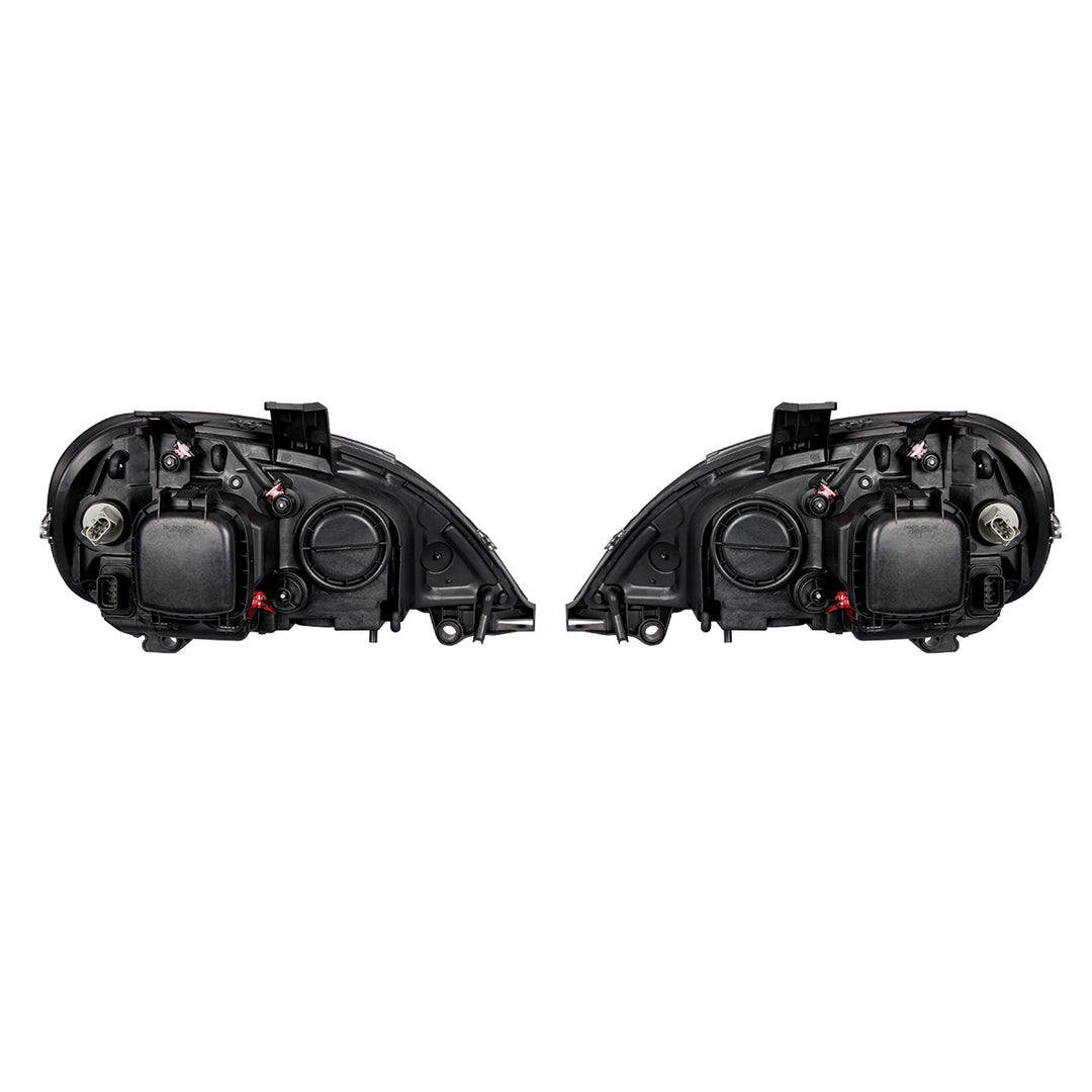 Chrome Projection Headlight Set For 2001-2020 Freightliner Columbia (Pair)