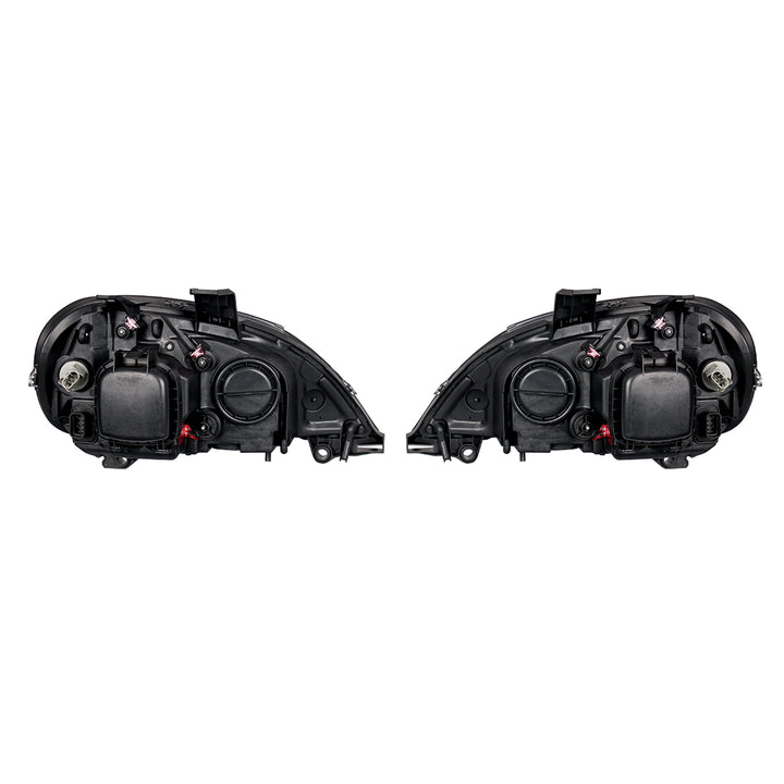 Chrome Projection Headlight Set For 2001-2020 Freightliner Columbia (Pair)