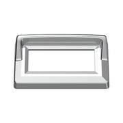 Chrome Plastic Switch Label Covers With Visor For 2005 & Older Kenworth (6-Pack)