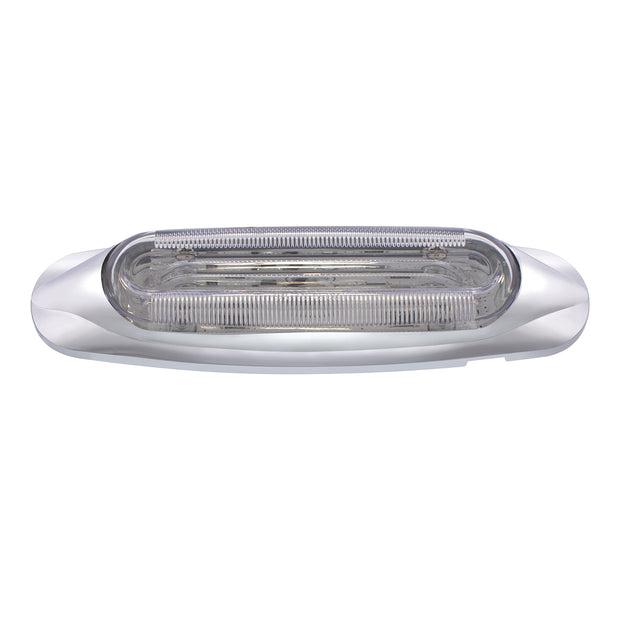 4 LED LIGHTTRACK Light (Clearance/Marker) - Red LED/Clear Lens