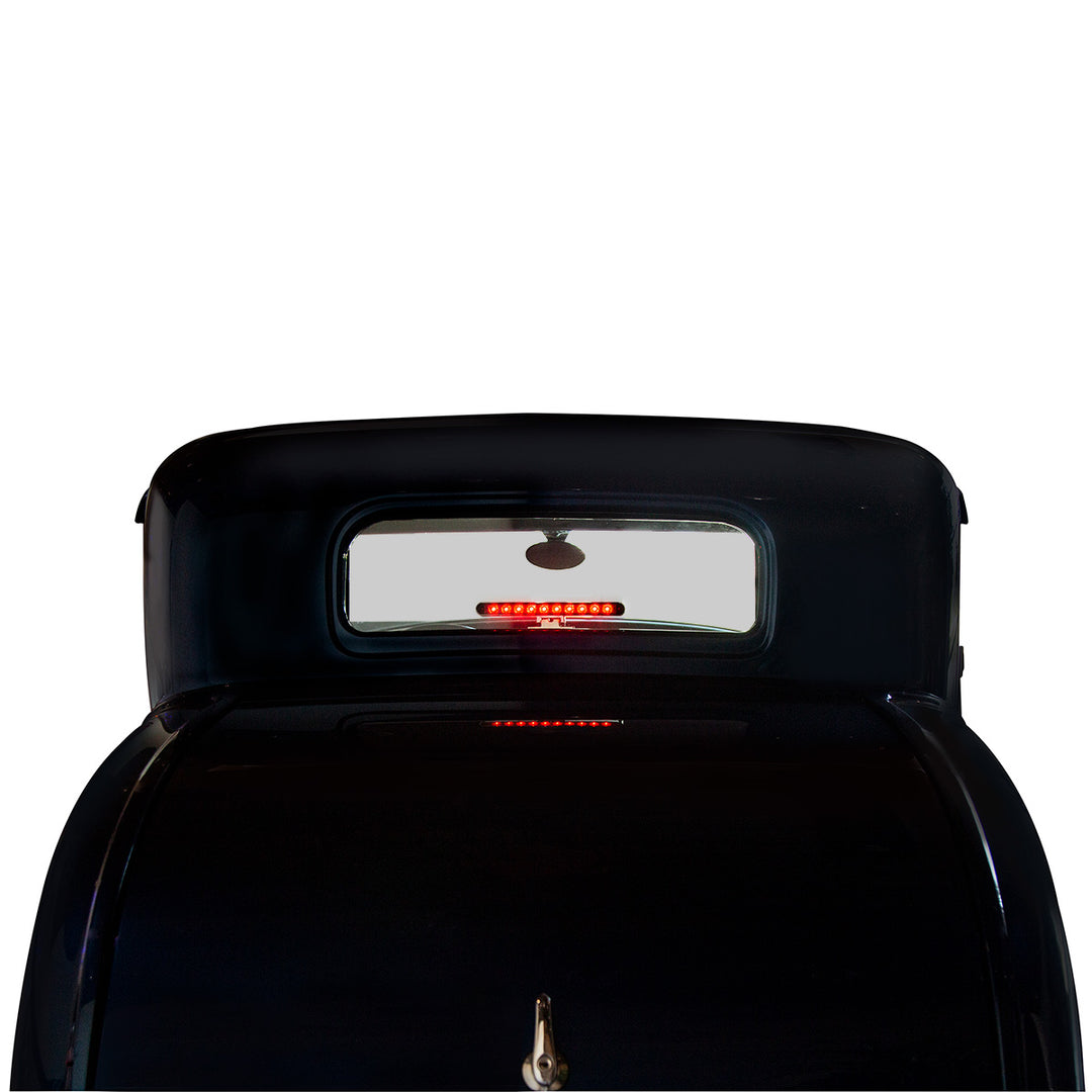 10 LED Dual Function 3rd Brake Light With Chrome Swivel Pedestal Base - Red LED/Clear Lens