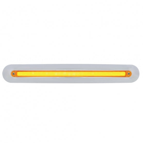 2005+ Freightliner 24 LED GloLight Mirror Light Bar - Amber LED/Amber Lens