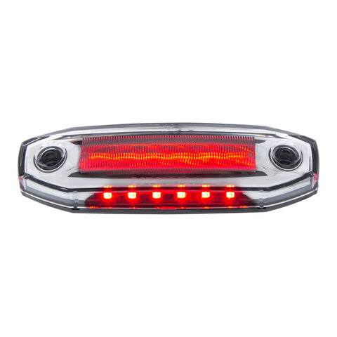 6 Red LED Light (Clearance/Marker) With 6 Red LED Side Ditch Light