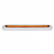 2005+ Freightliner 24 LED GloLight Mirror Light Bar - Amber LED/Amber Lens