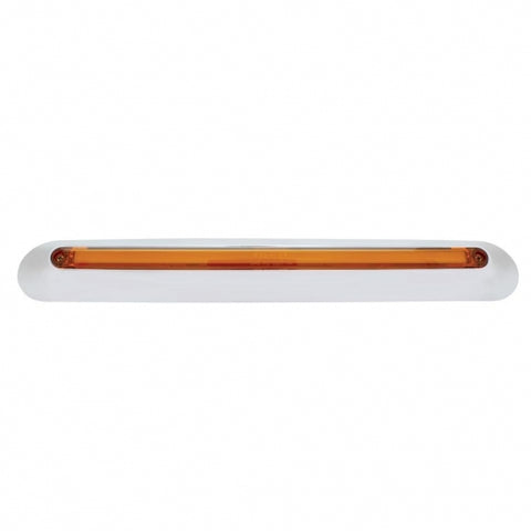 2005+ Freightliner 24 LED GloLight Mirror Light Bar - Amber LED/Amber Lens