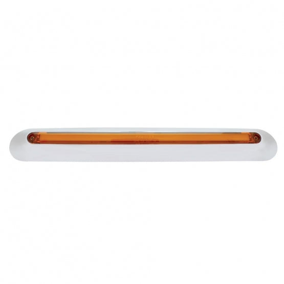 2005+ Freightliner 24 LED GloLight Mirror Light Bar - Amber LED/Amber Lens