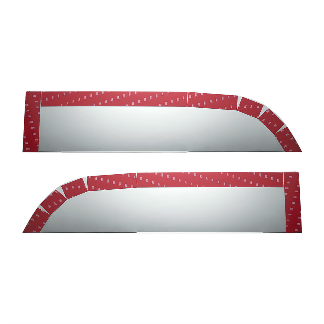 Stainless 8" Chopped Window Trim For Kenworth T680/T880 Trucks
