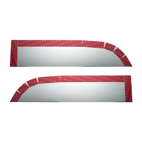 Stainless 8" Chopped Window Trim For Kenworth T680/T880 Trucks