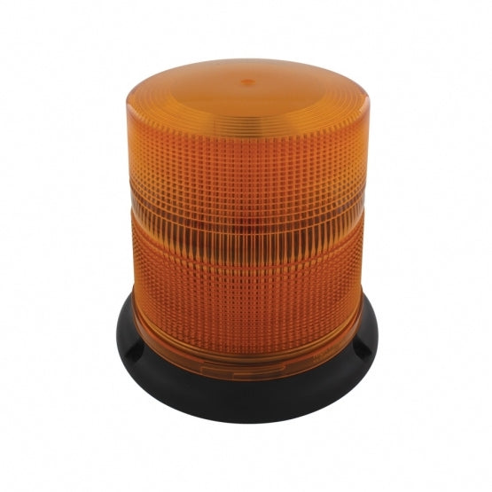 3 High Power LED 6" Round Beacon Light - Magnet Mount