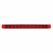 11 LED 17" Light Bar Only (Stop, Turn & Tail) - Red LED/Red Lens