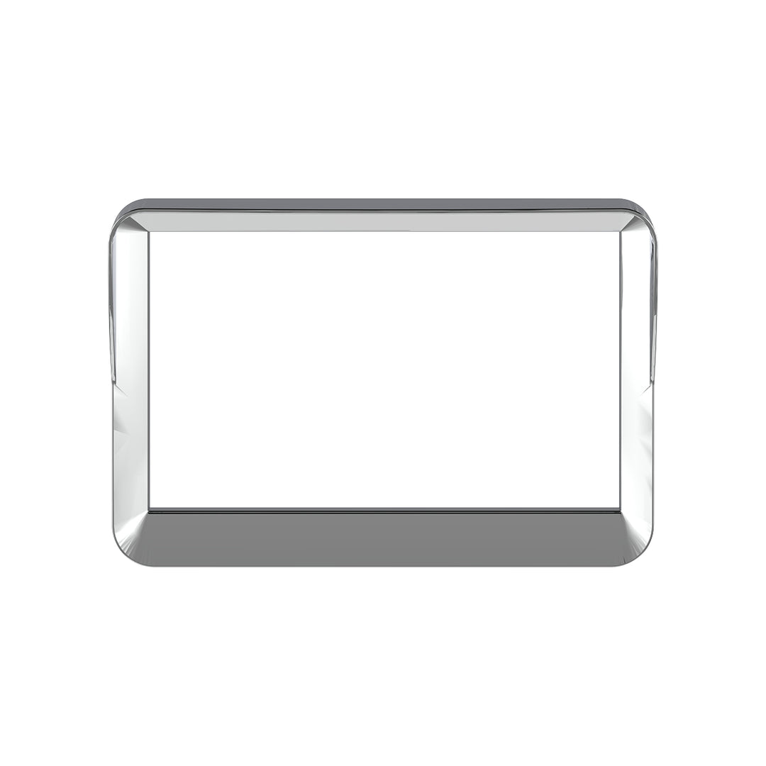 Chrome Plastic 7" Navigation Screen Bezel For 2012-2021 Peterbilt 579