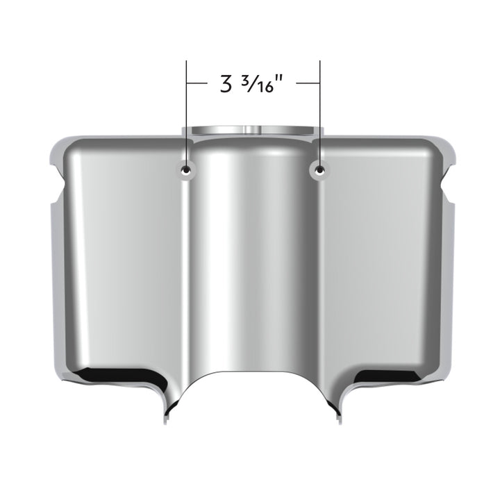 Chrome Plastic Upper Steering Column Cover For Peterbilt 379/378 (1998-2005), 335 (2005-2010), 330 (2000-2010)