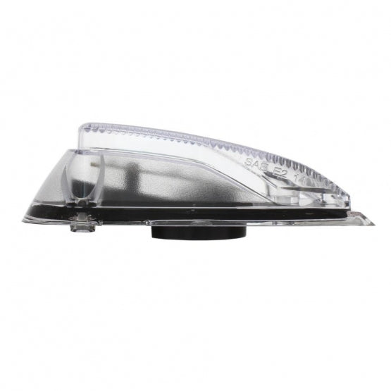 6 LED Door Side Indicator Light For 1998-2024 Volvo VNL - Amber LED/Clear Lens