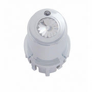 Center A/C Control Knob For 2006+ Kenworth  - Clear Crystal