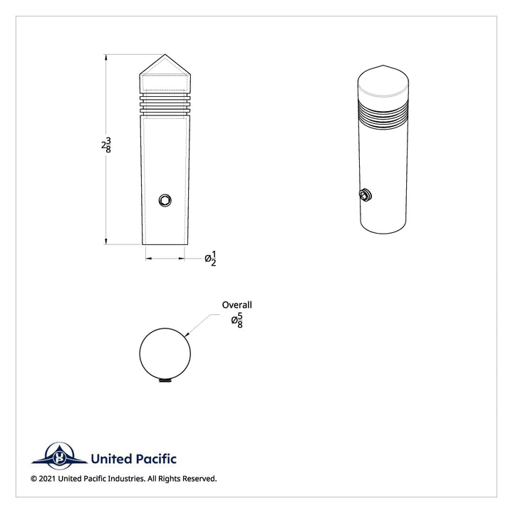 Chrome Toggle Switch Extension - Pointed (2-Pack)