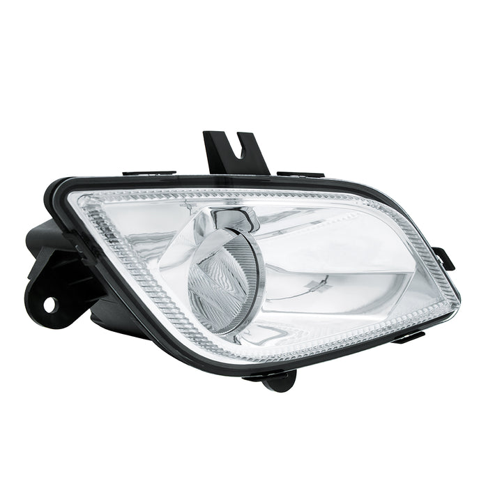 Chrome Single LED Fog Light For 2018-2024 Freightliner Cascadia - Passenger - Competition Series