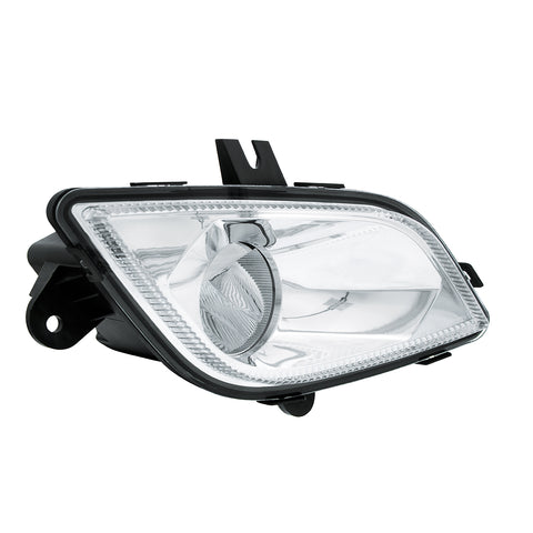Chrome Single LED Fog Light For 2018-2024 Freightliner Cascadia - Passenger - Competition Series