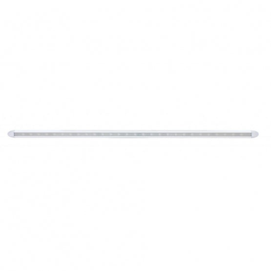 28 LED 12" Slim Light Bar - Red LED/Clear Lens