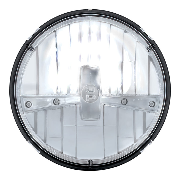 ULTRALIT - 5 High Power LED 7" Dual Function Headlight - Chrome