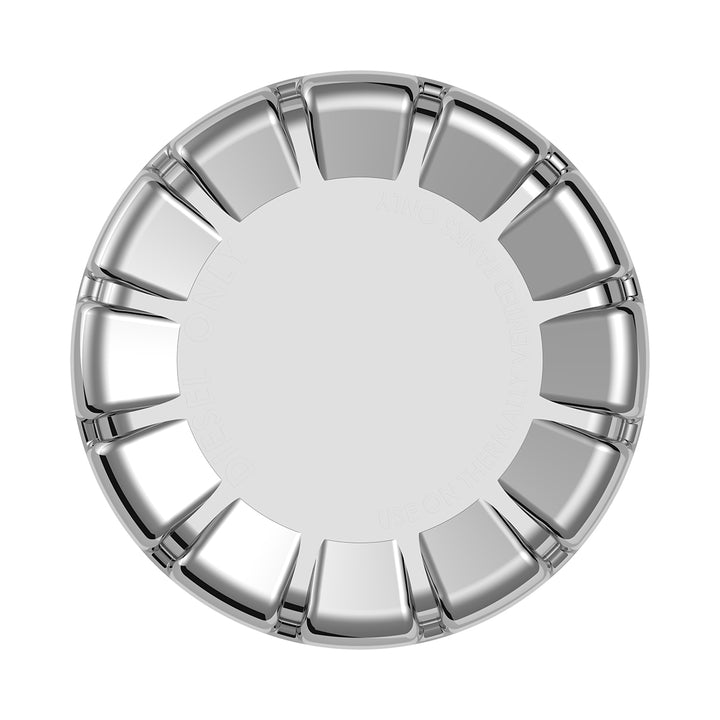 Chrome Plastic Fuel Cap Cover For Kenworth - Non-Locking