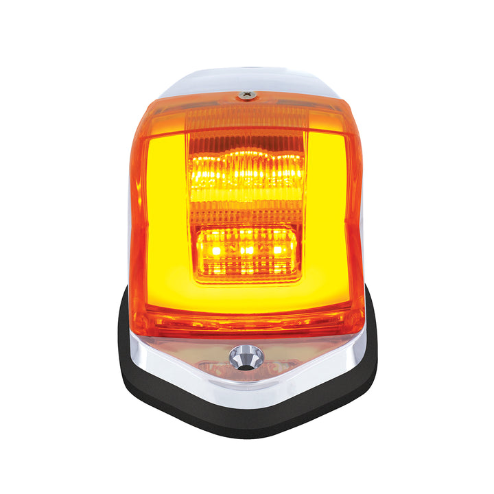 24 LED GloLight Square Cab Light Kit - Amber LED/Amber Lens