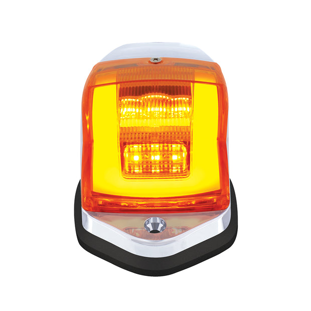24 LED GloLight Square Cab Light Kit - Amber LED/Amber Lens