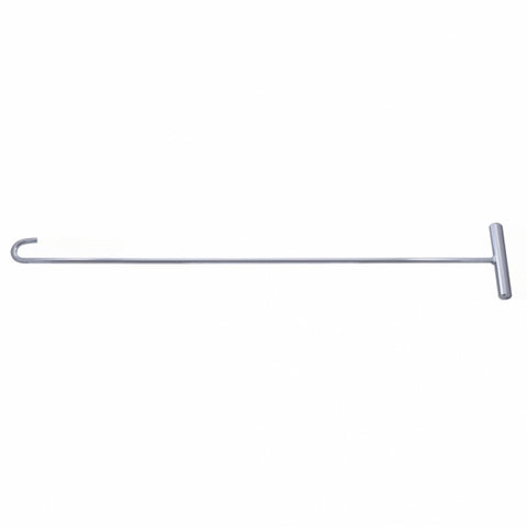 Chrome 31" Long Fifth Wheel Pin Puller, J-Hook (Each)