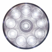10 LED 4 "Auxiliary/Utility Light - White LED/Clear Lens
