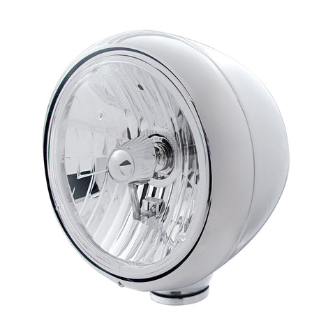 Chrome Guide 682-C Style Headlight Crystal H4 Bulb