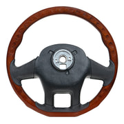 18" YourGrip Wood Steering Wheel For 2012-2021 Peterbilt 579 & 2013-2021 Kenworth T680
