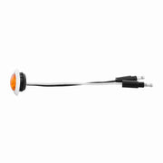 LED Single Function ArcBlast 3/4" Mini Light (Clearance/Marker) - Amber LED/Amber Lens