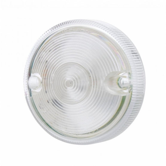 15 LED 3" Series 2 Light Only For Double Face Light Housing - Red LED/Clear Lens