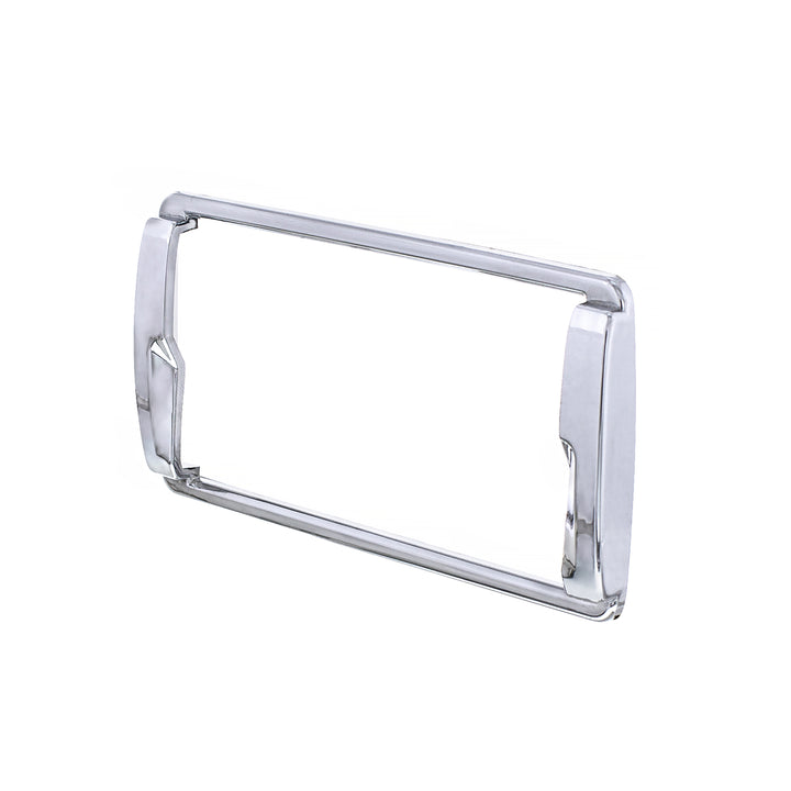 Chrome 4-Switch Dash Panel Trim For 2018-2023 Freightliner Cascadia