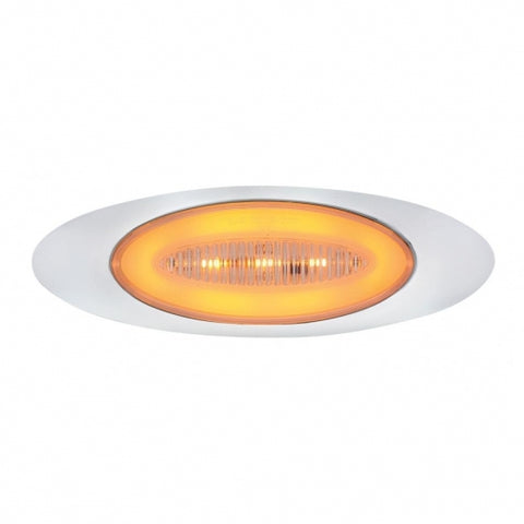 13 LED M1 Millennium GloLight (Clearance/Marker) - Amber LED/Clear Lens